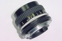 Nikon 50mm F/1.8 NIKKOR AI Standard Manual Focus Lens - Excellent