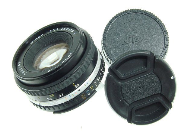 Nikon 50mm F/1.8 AIs Manual Focus Standard Series E Pancake Lens