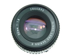 Nikon 50mm F/1.8 AIs Manual Focus Standard Series E Pancake Lens