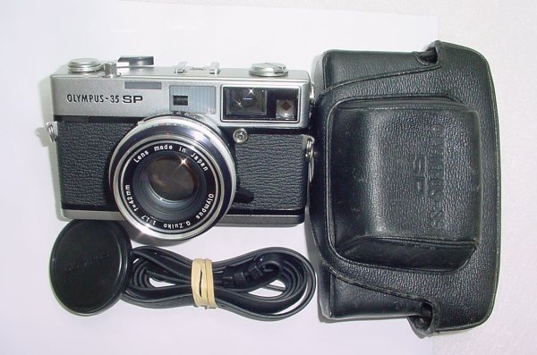 OLYMPUS-35 SP 35mm Film Rangefinder Manual Camera 42mm F/1.7 G.Zuiko Lens