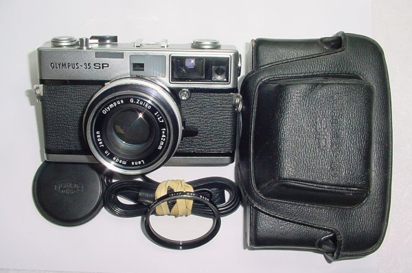 OLYMPUS-35 SP 35mm Film Rangefinder Manual Camera 42mm F/1.7 G.Zuiko Lens