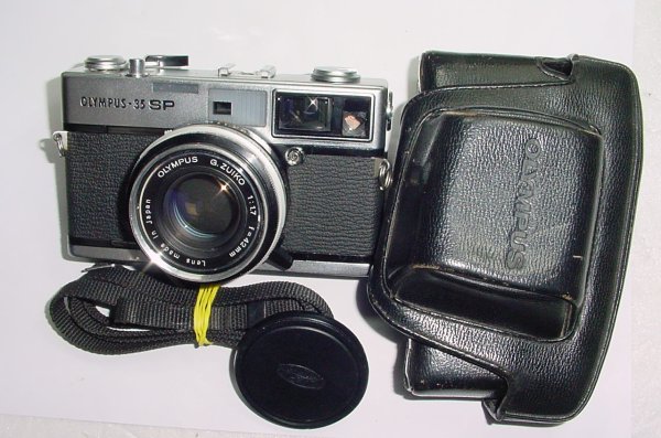 OLYMPUS-35 SP 35mm Film Rangefinder Manual Camera 42mm F/1.7 G.Zuiko Lens