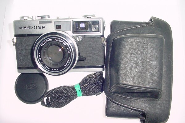 OLYMPUS-35 SP 35mm Film Rangefinder Manual Camera 42mm F/1.7 G.Zuiko Lens