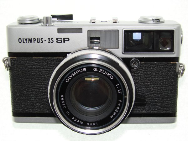 Olympus-35 SP 35mm Film Rangefinder Manual Camera 42mm F/1.7 G.Zuiko Lens