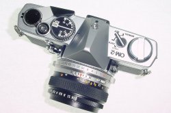 Olympus OM-2 35mm Film SLR Manual Camera + Olympus 50mm F/1.8 Zuiko Lens