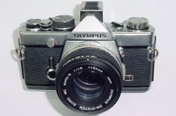 Olympus OM-2 MD 35mm Film SLR Manual Camera with Olympus 50mm F/1.8 Zuiko Lens