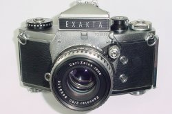 EXAKTA VX 1000 IHAGEE DRESDEN Film Camera + Carl Zeiss Jena 50/2.8 Pancolar Lens