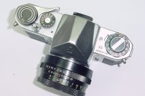 Pentax SV 35mm Film SLR Manual Camera with Carl Zeiss 50mm F/2.8 Jena DDR Lens