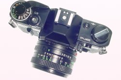 Canon AE-1 35mm SLR Film Manual Camera with Canon 50mm F/1.8 FD Lens