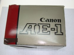 Canon AE-1 35mm SLR Film Manual Camera with Canon 50mm F/1.8 FD Lens