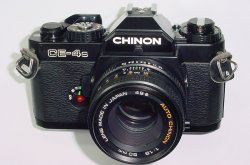 CHINON CE-4s 35mm Film SLR Manual Camera with CHINON 50mm F/1.7 MC Lens