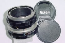 Nikon 50mm F/2 Pre-AI Nippon Kogaku NIKKOR-H Standard Manual Focus Lens