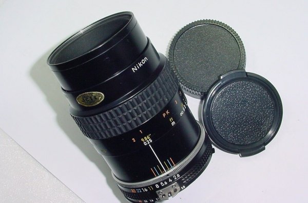 Nikon Micro-NIKKOR 55mm f/2.8 Manual Focus Prime Macro/Close-up Lens AIS