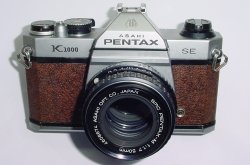 Pentax K1000 35mm Film SLR Manual Camera with Pentax-M 50mm F/1.7 SMC Lens