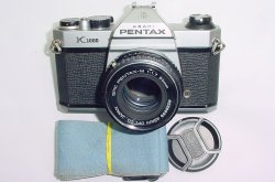 Pentax K1000 35mm Film SLR Manual Camera with Pentax-M 50mm F/1.7 SMC Lens
