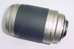 Nikon 70-300mm F/4-5.6 G Auto Focus Zoom Lens - Silver