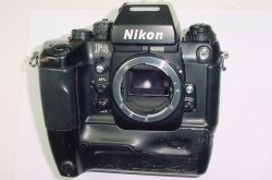 Nikon F4 35mm Film SLR Manual Camera Body Date Back MF-23 with Nikon MB-23 Grip