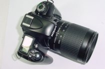 Nikon F75 35mm Film SLR Camera with Nikon 28-100mm f3.5-5.6 G Zoom Lens in Black