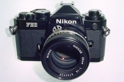 Nikon FE2 35mm Film SLR Manual Camera with Nikon 50mm f/1.4 NIKKOR Lens