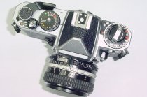 Nikon FE2 35mm Film SLR Manual Camera with Nikon 50mm f/1.4 NIKKOR Lens - Silver