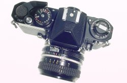 Nikon FE 35mm Film SLR Manual Camera + Nikon 50mm F/2 NIKKOR AI Lens