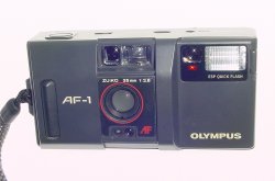 OLYMPUS AF-1 35mm Film point & Shoot Compact Camera 35/2.8 AF Lens