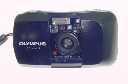Olympus U [mju:] Muji-1 35mm Film Point & Shoot Compact Camera 35/3.5 Lens
