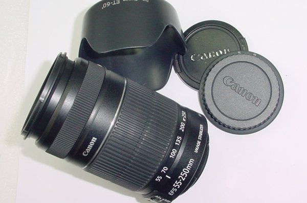 Canon 55-250mm F/4-5.6 IS II EF-S Auto Focus Zoom Lens