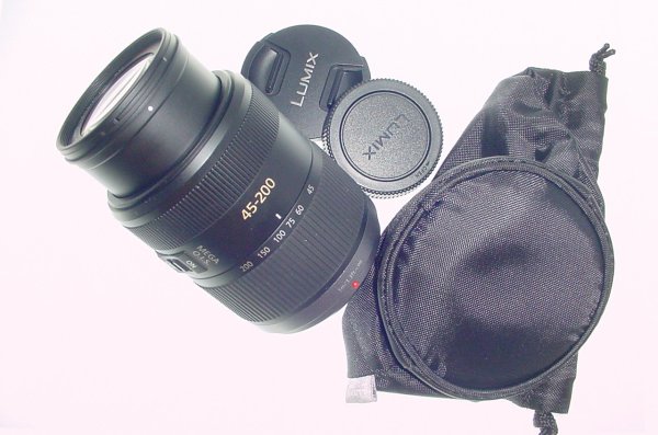 Panasonic Lumix 45-200mm F/4-5.6 G Vario Mega O.I.S AF Zoom Lens For MFT