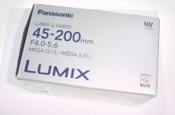 Panasonic Lumix 45-200mm F/4-5.6 G Vario Mega O.I.S AF Zoom Lens For MFT