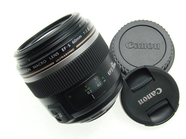 Canon 60mm F/2.8 USM EFs MACRO Auto Focus Lens