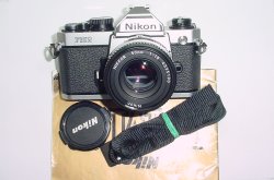 Nikon FM2N 35mm Film SLR Manual Camera with 50mm F/1.8 Nikkor AIs Lens