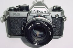 Nikon FM2N 35mm Film SLR Manual Camera with 50mm F/1.8 Nikkor AIs Lens