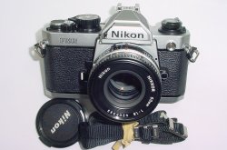 Nikon FM2N 35mm Film SLR Manual Camera with 50mm F/1.8 Nikkor AIs Lens