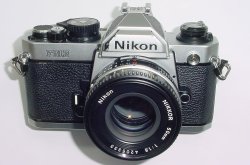 Nikon FM2N 35mm Film SLR Manual Camera with 50mm F/1.8 Nikkor AIs Lens