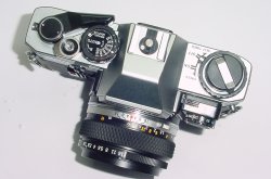 Olympus OM10 35mm Film SLR Manual Camera with Olympus 50/1.8 Zuiko Lens + MA