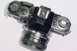 Yashica FX-D Quartz 35mm Film SLR Manual Camera with 50mm F/2 ML Lens