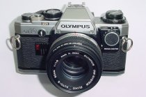Olympus OM10 35mm Film SLR Manual Camera with Olympus 50/1.8 Zuiko Lens