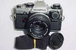 Olympus OM10 35mm Film SLR Manual Camera with Olympus 50/1.8 Zuiko Lens