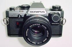 Olympus OM10 35mm Film SLR Manual Camera with Olympus 50/1.8 Zuiko Lens