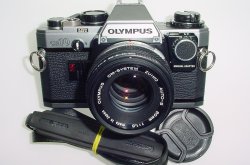 Olympus OM10 35mm Film SLR Manual Camera with Olympus 50/1.8 Zuiko Lens