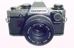 Olympus OM10 35mm Film SLR Manual Camera with Olympus 50/1.8 Zuiko Lens