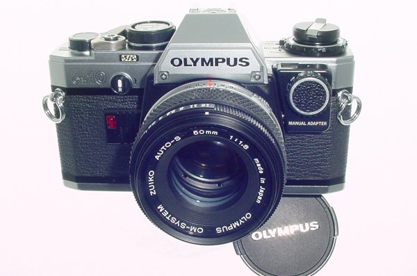 Olympus OM10 35mm Film SLR Manual Camera with Olympus 50/1.8 Zuiko Lens