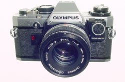 Olympus OM10 35mm Film SLR Manual Camera with Olympus 50/1.8 Zuiko Lens