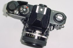 Nikon FM 35mm Film SLR Manual Camera with Nikon 50/1.8 Nikkor AI Lens - Black