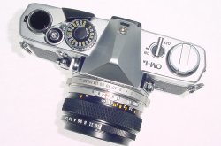 Olympus OM-1N MD 35mm Film SLR Manual Camera with Olympus 50/1.8 Zuiko Lens