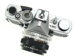 Olympus OM-1N MD 35mm Film SLR Manual Camera with Olympus 50/1.8 Zuiko Lens