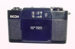 RICOH FF-1 35mm Film Compact Manual Camera Color Rikenon 35/2.8 Lens