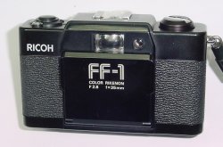 RICOH FF-1 35mm Film Compact Manual Camera Color Rikenon 35/2.8 Lens