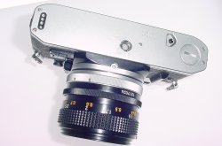 Canon AE-1 Program 35mm SLR Film Manual Camera with Canon 50mm F/1.4 FD Lens